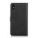 iPhone XS Max Calf Texture 2 in 1 Detachable Magnetic Back Cover Horizontal Flip Leather Case with Holder & Card Slots & Wallet & Photo Frame - Black