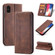 iPhone XS Magnetic Dual-fold Leather Case Max - Coffee