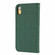 iPhone XS Max Woven Texture Stitching Magnetic Horizontal Flip PU Leather Case with Holder & Card Slots & Wallet & Lanyard - Green
