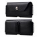 Fashion Leather Mobile Phone Leather Case Waist Bag 5.5-6.5 inch Phones - Black