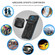 iPhone XS Max Kickstand Detachable Armband Phone Case - Blue
