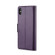 iPhone XS Max CaseMe 023 Butterfly Buckle Litchi Texture RFID Anti-theft Leather Phone Case - Pearly Purple
