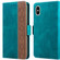 iPhone XS Max Stitching Magnetic RFID Leather Case - Deep Green