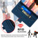 iPhone XS Max Stitching Magnetic RFID Leather Case - Royal Blue