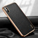 iPhone XS Max SULADA Litchi Texture Leather Electroplated Shckproof Protective Case - Black