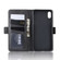 iPhone XS Max Double Buckle Crazy Horse Business Mobile Phone Holster with Card Wallet Bracket Function - Black