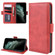 iPhone XS Max Double Buckle Crazy Horse Business Mobile Phone Holster with Card Wallet Bracket Function - Red
