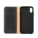 iPhone XS Max Horizontal Flip PU Leather Case with Holder & Card Slots & Wallet - Black