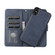 iPhone XS Max KLT888-2 Retro 2 in 1 Detachable Magnetic Horizontal Flip TPU + PU Leather Case with Holder & Card Slots & Photo Frame & Wallet - Dark Blue