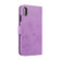 iPhone XS Max KLT888-2 Retro 2 in 1 Detachable Magnetic Horizontal Flip TPU + PU Leather Case with Holder & Card Slots & Photo Frame & Wallet - Purple