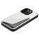 iPhone XS Max Imitation Crocodile Leather Back Phone Case with Holder - White