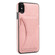 iPhone XS Max Ultra-thin Shockproof Protective Case with Holder & Metal Magnetic Function - Rose Gold