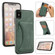 iPhone XS Max Ultra-thin Shockproof Protective Case with Holder & Metal Magnetic Function - Green