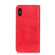 iPhone XS Max Magnetic Retro Crazy Horse Texture Horizontal Flip Leather Case with Holder & Card Slots & Wallet  - Red