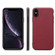 iPhone XS Max Denior V7 Luxury Car Cowhide Leather Ultrathin Protective Case - Dark Red
