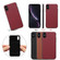 iPhone XS Max Denior V7 Luxury Car Cowhide Leather Ultrathin Protective Case - Brown