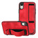 iPhone XS Max Wristband Holder Leather Back Phone Case - Red