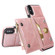 iPhone XS Max Zipper Wallet Bag PU Back Cover Shockrpoof Phone Case with Holder & Card Slots & Wallet - Pink