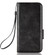 iPhone XS Max Symmetrical Triangle Leather Phone Case - Black