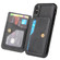 iPhone XS Max Calf Texture Magnetic Case - Black