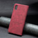 iPhone XS Max Magnetic Splicing Leather Phone Case - Red