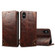 iPhone XS Max Baroque Simple Horizontal Flip Leather Case, with Holder & Card Slots & Wallet - Dark Brown