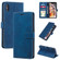 iPhone XS Max Skin Feel Anti-theft Brush Horizontal Flip Leather Phone Case - Blue