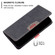 iPhone XS Max Magnetic Splicing Leather Phone Case - Black