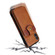 iPhone XS Max Soft Skin Leather Wallet Bag Phone Case - Brown