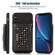 iPhone XS Max Three-fold RFID Leather Phone Case with Lanyard - Black