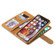 iPhone XS Max Multifunctional Detachable Magnetic Horizontal Flip Leather Case with Card Slots & Holder & Wallet & Photo Frame - Brown