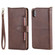 iPhone XS Max Multifunctional Detachable Magnetic Horizontal Flip Leather Case with Card Slots & Holder & Wallet & Photo Frame - Coffee