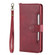 iPhone XS Max Multifunctional Detachable Magnetic Horizontal Flip Leather Case with Card Slots & Holder & Wallet & Photo Frame - Red