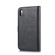 iPhone XS Max DG.MING Crazy Horse Texture Flip Detachable Magnetic Leather Case with Holder & Card Slots & Wallet  - Black