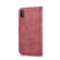 iPhone XS Max DG.MING Crazy Horse Texture Flip Detachable Magnetic Leather Case with Holder & Card Slots & Wallet  - Red