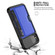 iPhone XS Max ZM02 Card Slot Holder Phone Case - Blue