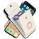 iPhone XS Max Ring Holder RFID Card Slot Phone Case - Beige