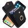 iPhone XS Max Ring Holder RFID Card Slot Phone Case - Black