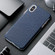 iPhone XS Max Business Cross Texture PC Protective Case - Dark Blue