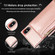 iPhone XS Max Square Zipper Wallet Bag TPU+PU Back Cover Case with Holder & Card Slots & Wallet & Cross-body Strap - Rose Glod
