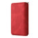 iPhone XS Max Skin Feel PU + TPU Horizontal Flip Leather Case with Holder & 15 Cards Slot & Wallet & Zipper Pocket & Lanyard - Red