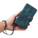 iPhone XS Max Multifunctional Card Slot Zipper Wallet Leather Phone Case - Blue