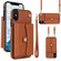 iPhone XS Max RFID Card Slot Phone Case with Long Lanyard - Brown