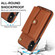 iPhone XS Max RFID Card Slot Phone Case with Long Lanyard - Brown