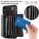 iPhone XS Max RFID Card Slot Phone Case with Long Lanyard - Black