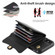 iPhone XS Max RFID Card Slot Phone Case with Long Lanyard - Black