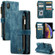 iPhone XS Max CaseMe-C30 PU + TPU Multifunctional Horizontal Flip Leather Case with Holder & Card Slot & Wallet & Zipper Pocket - Blue