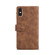 iPhone XS Max Retro Frosted Horizontal Flip Leather Case with Holder & Card Slot & Wallet & Zipper Pocket & Lanyard - Brown