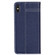 iPhone XS Max GEBEI Top-grain Leather Horizontal Flip Protective Case with Holder & Card Slots - Blue