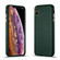 iPhone XS Max Carbon Fiber Leather Texture Kevlar Anti-fall Phone Protective Case - Green